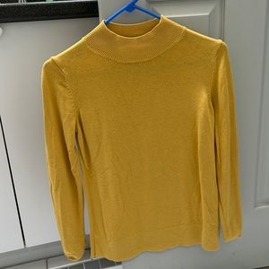 Yellow Old Navy Turtleneck Shirt